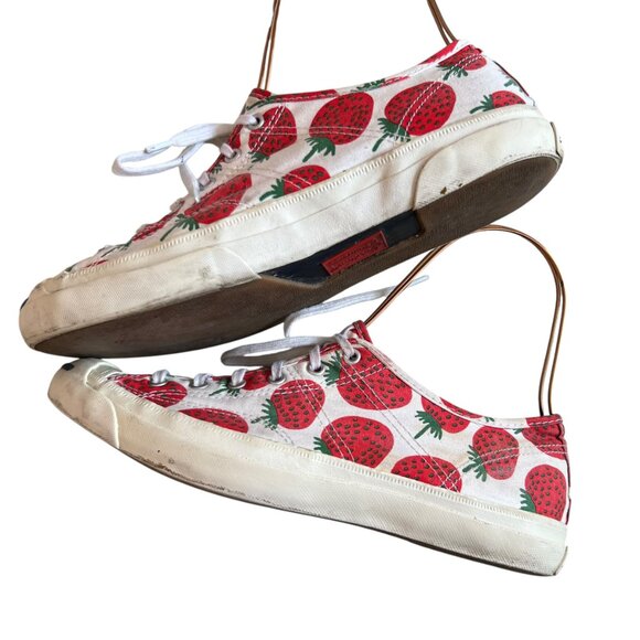 Converse x Marimekko strawberry sneakers low top shoes US womens 9.5 fruit print - Picture 6 of 16